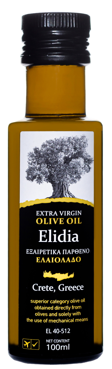 Extra virgin olive oil glass 100ml