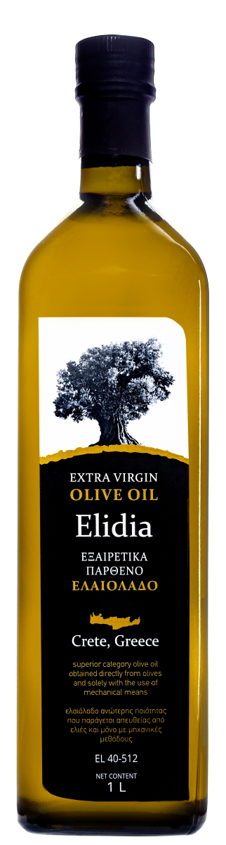 Extra virgin olive oil glass 1000ml