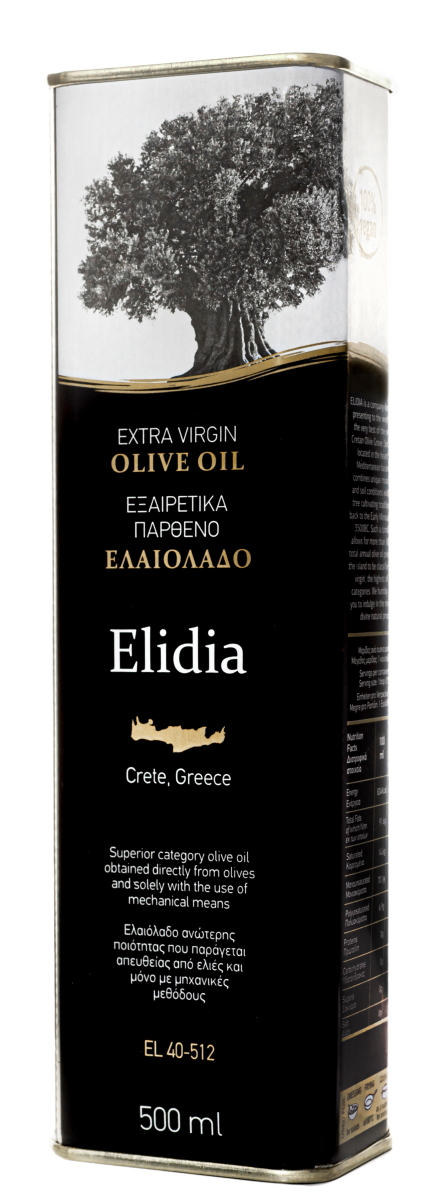 Extra virgin olive oil 500ml tin canister