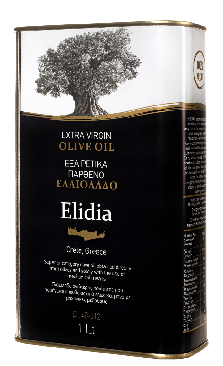 Extra virgin olive oil 1000ml tin canister